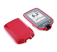 foto-kontor Case compatible with Abbott Freestyle Libre 3 bag rubber TPU protection red