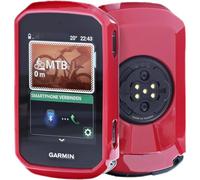 foto-kontor Case compatible with Garmin Edge 550/850 TPU protective cover bag red shockproof scratch resistant for MTB road bike e-bike bicycle