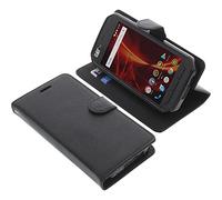 foto-kontor Cover compatible with CAT S41 book-style black case