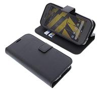 foto-kontor Cover compatible with CAT S42 book-style black case