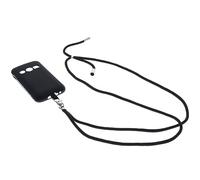 foto-kontor Cover compatible with Doro 1380 shoulder bag TPU protective cover bag chain black