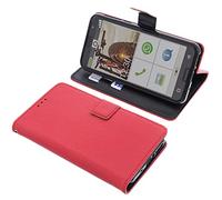 foto-kontor Cover compatible with Emporia Smart 5 book-style red case
