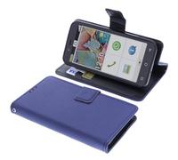 foto-kontor Cover compatible with Emporia Smart 5 Mini book-style blue case