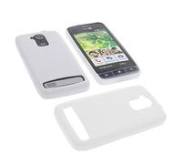 foto-kontor Protective case compatible with Doro Liberto 820 rubber TPU mobile phone cover white
