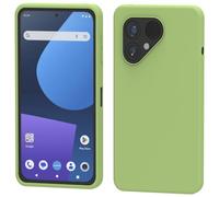 foto-kontor Protective case compatible with Fairphone 5 rubber TPU mobile phone cover green