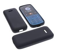 foto-kontor Protective case compatible with Nokia 215 4G rubber TPU mobile phone cover black