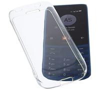 foto-kontor Protective case compatible with Nokia 215 4G rubber TPU mobile phone cover transparent