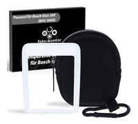 foto-kontor Protective cover compatible with Bosch Kiox 300 E-bike transparent display protection from water and mud Set pedelec transparent cover waterproof scratch-resistant accessories