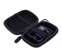 foto-kontor Protective Cover Set for Bosch Kiox 300 E-Bike Display Computer with Carrying Case Guard against Scratches Shock Dust Transparent Shell Hardcase in arabiner