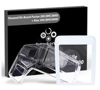 foto-kontor Protective covers 2-pack compatible with (BrandModel) (BHU3600) and BOSCH PURION 200 (BRC3800) clear cover E-bike bicycle display control unit protection against water and dirt