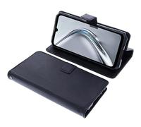 foto-kontor Wallet Case Compatible with Doogee Blade GT Protective Book Style Phone Protection Cover Bookstyle Stand Mobile Card Holder Smartphone black
