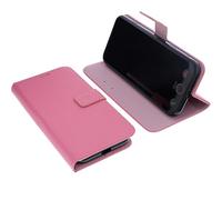 foto-kontor Wallet Case Compatible with Doro Aurora A30 Protective Book Style Phone Protection Cover Bookstyle Stand Mobile Card Holder Smartphone pink