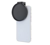 Foto4easy 67mm Ultra-Slim MC CPL with Lens Filter Adapter Filter Clip for iPhone 14 15 16 Pro Max Smartphone Cell Phone,with Cold Shoe Mount for Micrphone/LED Light, Lock Knob
