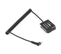 Foto4easy DMW-BLC12 Dummy Battery DC Coupler with Extendable DC Cable for Panasonic Camera FZ200 FZ300 FZ1000 FZ2500 G5 G6 G7 G80 G85 GX8