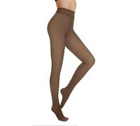 FOTOCITI Thermal Tights Fleece Lined Women Fake Translucent Pantyhose Black Stretch Sheer Thick Tights Ladies Thermal Leggings Winter Warm Stocking