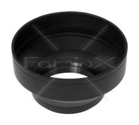 Fotodiox 3-Section Rubber Lens Hood, Sun Shade, 77mm
