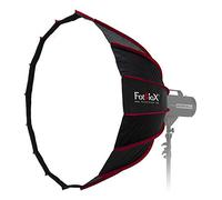 Fotodiox 36in EZ-Pro DLX Parabolic Softbox with Photogenic and Norman ML Compatible Speedring - Quick Collapsible 36in (90cm) Softbox with Silver Reflective Interior with Double Diffusion