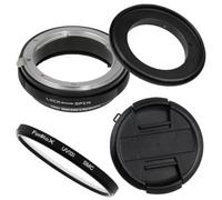 Fotodiox 67MM Macro Reverse Ring Kit with G and DX Type Lens Aperture Control, 52MM Lens Cap and 52MM UV Protector - Compatible with Nikon F-Mount (G-Type) Lenses