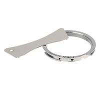 Fotodiox Chrome Lens Mount Adapter, M42 (42mm x1 thread Mount) Lens to Pentax K-x/PK Adapter, for Pentax K200d, K20d, K100D Super, K10D, K110D,K100D, *ist DL2, *ist DS2, *ist DL, *ist DS, Samsung GX-20, GX-10