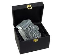 Fotodiox Crystal TLR Camera Display Model - Real Life Full-Size Replica of Rolleiflex 2.8 camera with Zeiss Planar 80mm lens