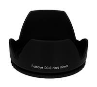 Fotodiox DC-S Flower Lens Hood, 82mm Black - Sun Shade, Paddle Hood, Tulip Hood