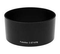 Fotodiox Dedicated (Bayonet) Lens Hood, for Canon EF-S 60mm f/2.8 Macro Lens as Canon ET-67b