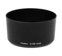 Fotodiox Dedicated Black Lens Hood, fits NIKON 1-Series NIKKOR VR VR 30-110mm f/3.8-5.6 lens, replacing Nikon HB-N103-B