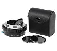 Fotodiox DLX Stretch Lens Adapter - Compatible with Leica R Lens to L-Mount Alliance Mirrorless Cameras with Macro Focusing Helicoid and Magnetic Drop-in Filters