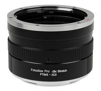 Fotodiox DLX Stretch Lens Adapter - Compatible with Pentax 645 (P645) Mount SLR Lenses to Hasselblad X-System (XCD) Mirrorless Camera Bodies with Macro Focusing Helicoid and 49mm Filter Threads