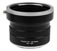 Fotodiox DLX Stretch Lens Adapter - Compatible with Pentax 6x7 (P67) Mount SLR Lenses to Hasselblad X-System (XCD) Mirrorless Camera Bodies with Macro Focusing Helicoid and 49mm Filter Threads