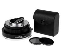 Fotodiox DLX Stretch Lens Adapter - Compatible with Pentax 6x7 (P67, PK67) Mount SLR Lens to Nikon F Mount D/SLR Cameras - with Macro Focusing Helicoid and Magnetic Drop-in Filters