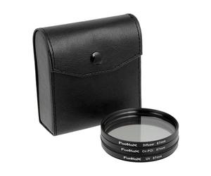Fotodiox Filter Kit, UV, Circular Polarizer, Soft Diffuser, 67mm For Canon, Nikon, Sony, Olympus, Pentax, Panasonic Camera Lenses.