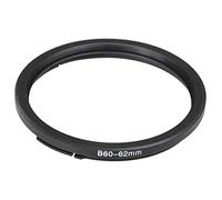Fotodiox Hasselblad Bayonet 60 B60-62mm Step Ring, Anodized Black Metal Filter Adapter Ring