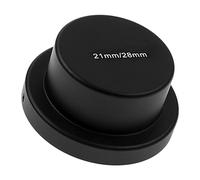 Fotodiox Leica M Metal Deep Rear Lens Cap - Black Protective Deep Rear Cap for Leica M 21mm & 28mm Wide Angle Lenses