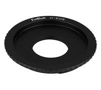 Fotodiox Lens Mount Adapter - C-Mount Movie Lens to Canon EOS Camera, fits Canon EOS 1D, 1DS, Mark II, III, IV, 1DC, 1DX, D30, D60, 10D, 20D, 20DA, 30D, 40D, 50D, 60D, 60DA, 5D, Mark II, Mark III, 7D, Rebel XT, XTi, XSi, T1, T1i, T2i, T3, T3i, T4, T4i