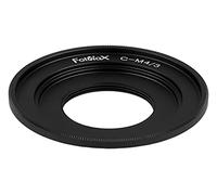 Fotodiox Lens Mount Adapter, C-Mount Movie Lens to MFT Micro 4/3 Four Thirds System Camera Mount Adapter, for Olympus Pen E-PL1, E-P2, Panasonic Lumix DMC-G1, G2, GH2, GF1, GH1 G10