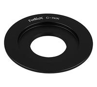 Fotodiox Lens Mount Adapter - C-Mount Movie Lens to Nikon Adapter, fits Nikon D1, D2, D3, D3x, D3h, D100, D200, D300, D300s, D700, D40, D40x, D50, D60, D70, D70s, D80, D90, D3000, D3100, D5000, D7000
