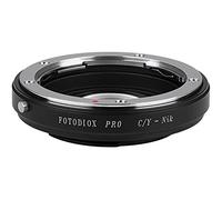 Fotodiox Lens Mount Adapter - Contax/Yashica (also known as C/Y CY) Lens to Nikon Adapter, for Nikon D1, D1H, D1X, D2H, D2X, D2Hs, D2Xs, D3, D3X, D3s, D4, D100, D200, D300, D300S, D700, D800, D800E, D40, D50, D60, D70, D70S, D80, D40X, D90, D3000, D3100, D3200, D5000, D5100, D7000, Fuji S1, S2, S3, S5