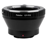 Fotodiox Lens Mount Adapter, Contax/Yashica (also known as c/y) Lens to Pentax Q-Series Camera, fits Pentax Q Mirrorless Cameras