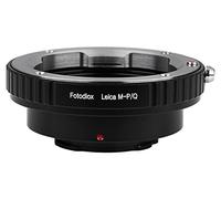 Fotodiox Lens Mount Adapter, Leica M Lens to Pentax Q-Series Camera, fits Pentax Q Mirrorless Cameras, fits Leica M lens, CL lens, Ernst Leitz Canada's ELCAN lens, Konica Hexar RF lens, and Minolta CL, CLE Rokkor Lens, Voigtlander lenses With the Bessa T, R2, R2A, R3A, R4A, R2M, R3M and R4M, Rollei 35 RF, Zeiss Ikon rangefinder.