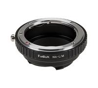 Fotodiox Lens Mount Adapter, Nikon Lens to Leica M Adapter, fits Leica M3 · M2 · M1 · M4 · M5 · CL · M6 · MP · M7 · M8 · M9, Hexar RF · Epson R-D1 · 35mm Bessa · Cosina Voigtländer · Minolta CLE · Rollei 35 RF · Zeiss Ikon