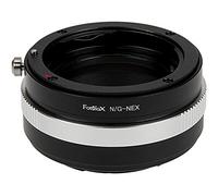 Fotodiox Lens Mount Adapter - Nikon Nikkor F Mount G-Type D/SLR Lens to Sony Alpha E-Mount Mirrorless Camera Body