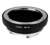 Fotodiox Lens Mount Adapter, Olympus OM Zuiko Lens to Leica M-Series Camera, fits Leica M-Monochrome, M8.2, M9, M9-P, M10 and Ricoh GXR mount A12