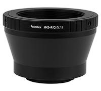 Fotodiox Lens Mount Adapter (Type 1), M42 (42mm x1 Thread Screw) Lens to Pentax Q-Series Camera, fits Pentax Q Mirrorless Cameras, fits Pentax Takumar and Zeiss Lenses.