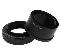 Fotodiox Lens Mount Astro Adapter Compatible with T-Mount (T/T-2) Screw Mount Telescopes to Canon EOS M (EF-M) Mount Mirrorless Camera Bodies for Astronomy