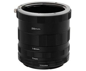 Fotodiox Macro Extension Tube Set for Canon EOS (EF, EF-S) (Macro-Tube-EOS)