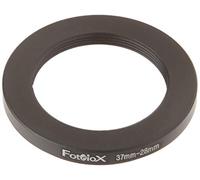 Fotodiox Metal Step Down Ring, Anodized Black Metal 37mm-28mm, 37-28 mm