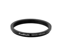 Fotodiox Metal Step Down Ring, Anodized Black Metal 52mm-48mm, 52-48 mm