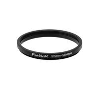 Fotodiox Metal Step Down Ring, Anodized Black Metal 52mm-50mm, 52-50 mm