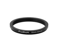 Fotodiox Metal Step Down Ring, Anodized Black Metal 55mm-50mm, 55-50 mm